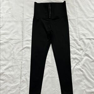SHEIN Black Nylon Leggings